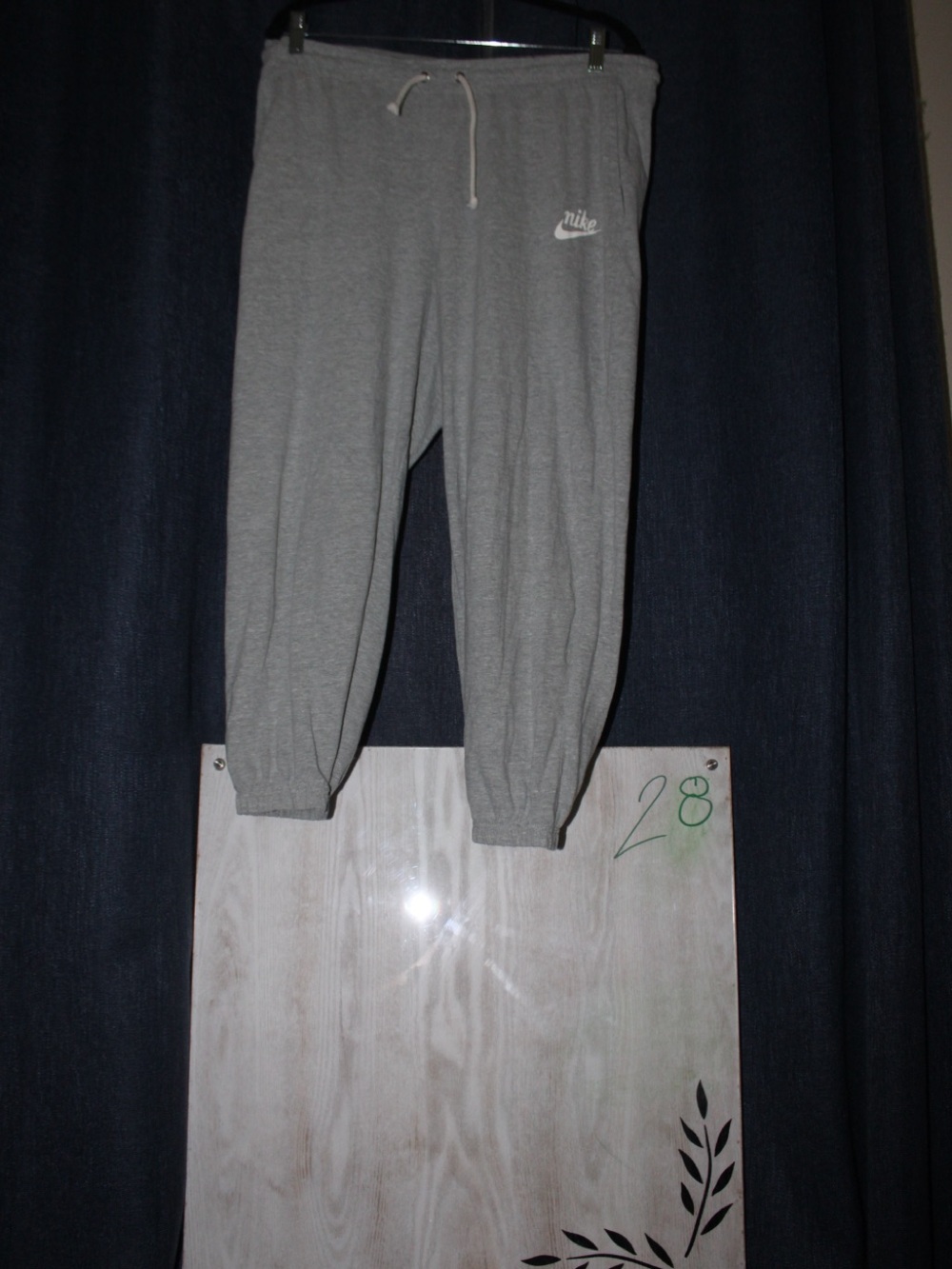 Nike Gray Fleece Jogger Pants